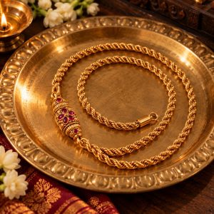 Pure Impon Traditional Mugappu Chain