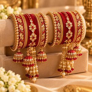 Bridal Designer Silk Thread Bangle Chura